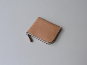 ・肌色・　LGW01 : ファスナーミニ財布